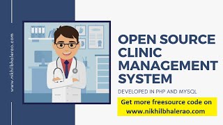 Opensource Clinic Hospital  Management System | Free source code download |  academic project screenshot 4