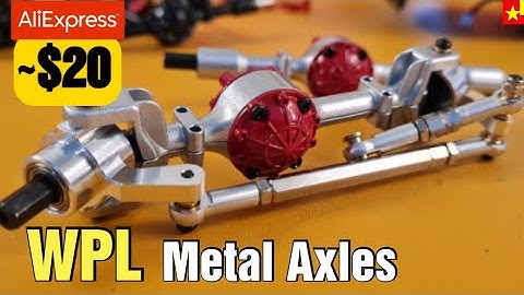 Full Setup Guide - WPL Axles PROJECT: C64-1 Part 2 #wplrc #aliexpress