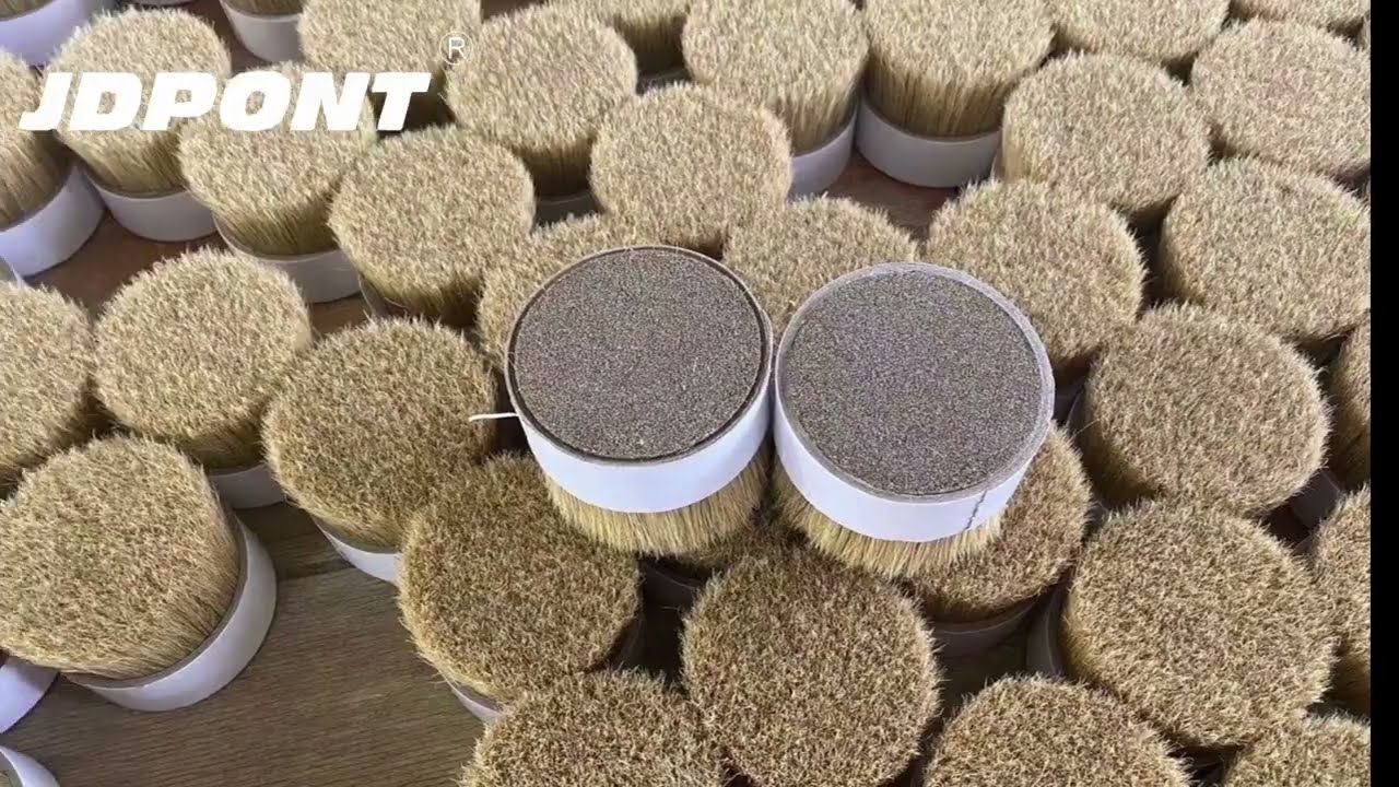 How are bristles made?