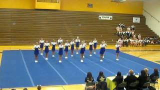 Carlson Competitive Cheerleading Districts 2009 Round 1