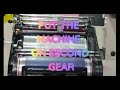 RYOBI 3200 CD MACHINE ME SADI CARD PRINTE KAISE KARE | HOW TO PRINT SADI CARD IN OFFSET MACHINE