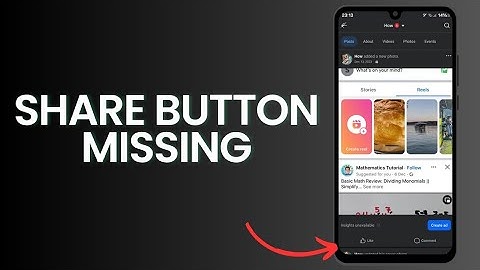 How To Enable Share Option In Facebook | Share Button Missing