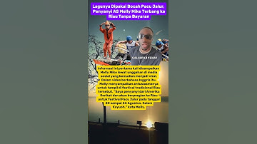 Thumbnail of Lagunya Dipakai Bocah Pacu Jalur, Penyanyi AS Melly Mike Terbang ke Riau Tanpa Bayaran #berita #news