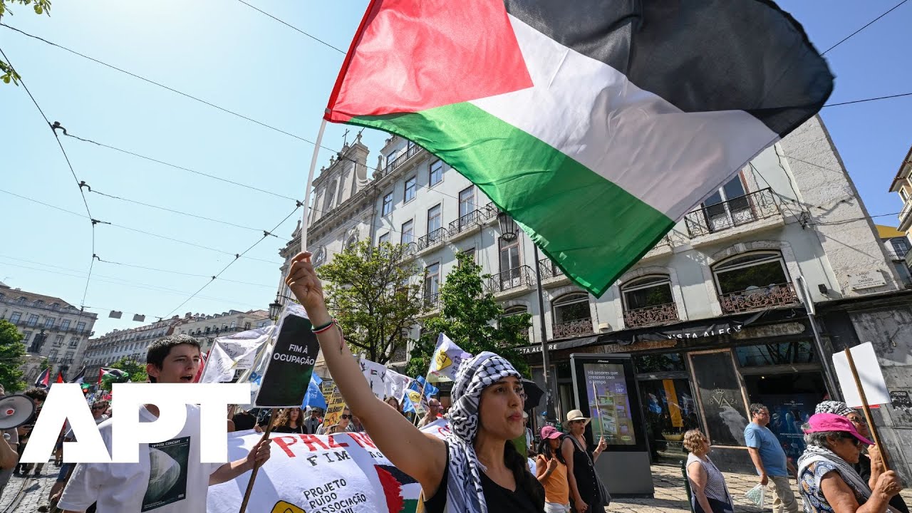 Lisbon Residents Celebrate Portugal’s Recognition of Palestinian State | APT