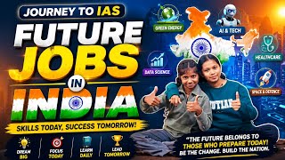 Part 129 journey to IAS 🚀 Future jobs in India are changing fast! 📚 Learn today, lead tomorrow 