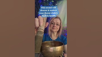 Unblock your throat chakra with singing bowl sound healing