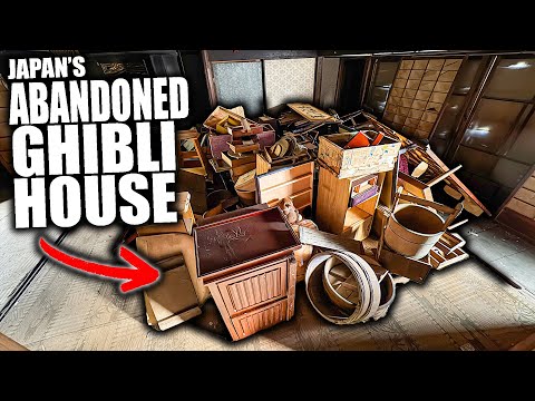 Inside Japan's ABANDONED GHIBLI House - Frozen in Time