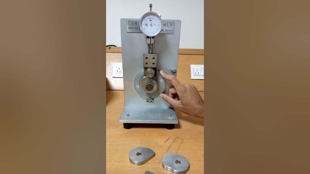 Cam and Follower Mechanism Simple Cam Profile Mechanics of Machines