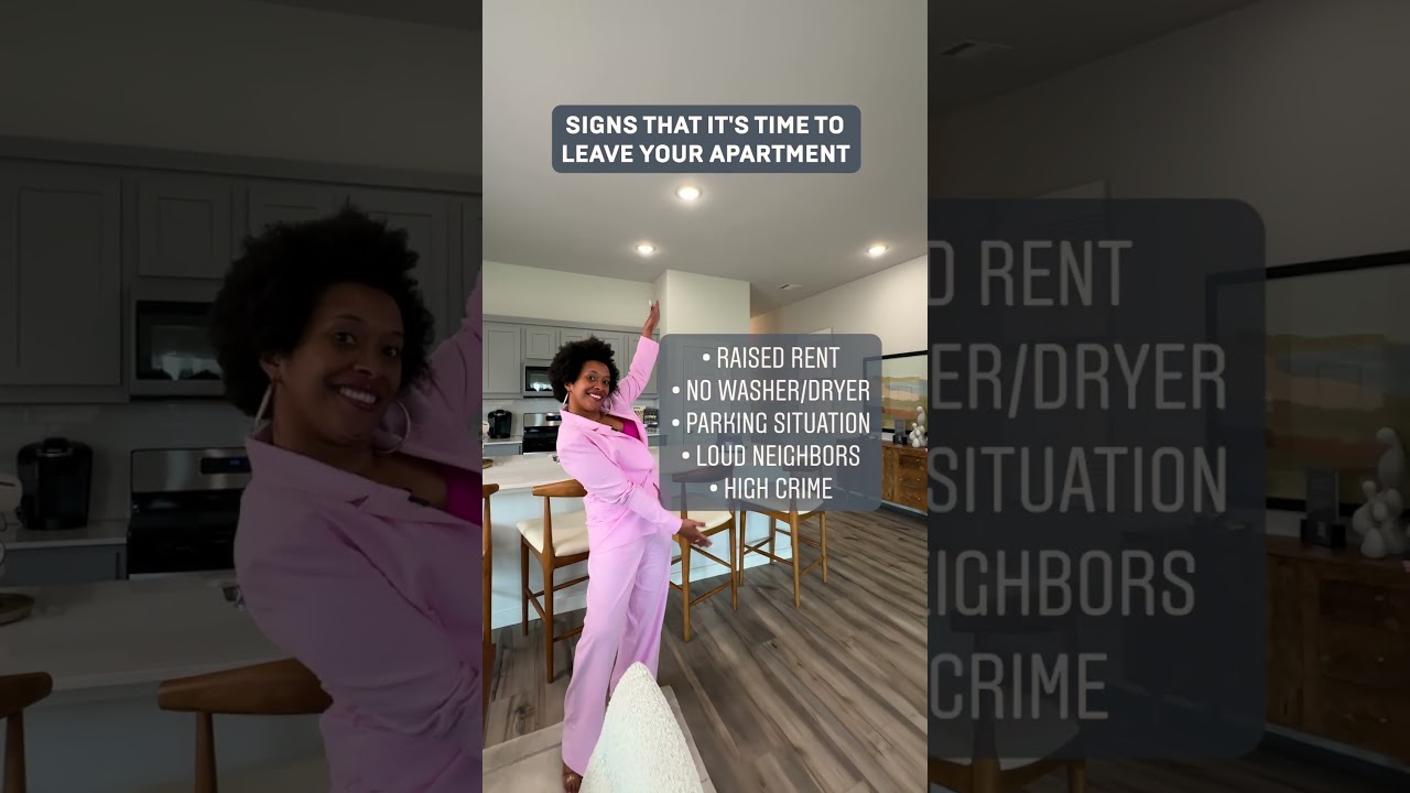 Signs That It's Time to Leave Your Apartment 👀