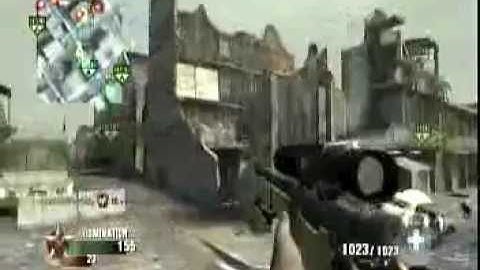 black ops wii HACKED gameplay