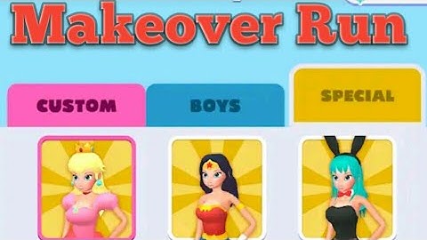 👧 Makeover Run 👗👰 NEW Gaming video 💄 2022