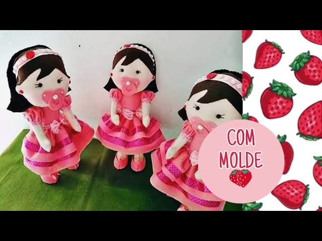 Doll Hospital  Restauro de bonecas e brinquedos: Como fazer meias para  boneca Moranguinho