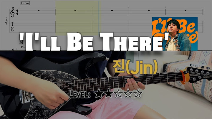 진(Jin) - 'I'll Be There' | guitar cover(with TAB)