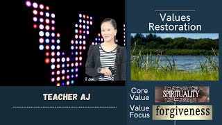 Famous Forgiveness on Values Restoration Program Profile