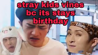 Stray Kids vines bc its clowns...i mean stays birthday