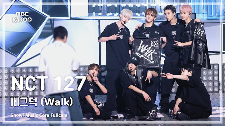 [#음중직캠8K] NCT 127 (엔시티 127) – 삐그덕 (Walk) | 쇼! 음악중심 | MBC240720방송