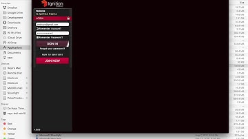 Ignition login does not work