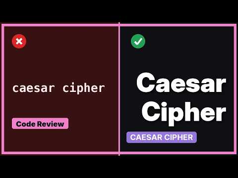 Code Review: A Cipher with 2 methods for encryption/decryption (3 Solutions!!)