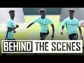 Albert Sambi Lokonga's first training session | Behind the scenes at Arsenal training centre
