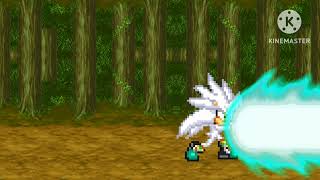 silver vs sandbag (Sprite animation test)