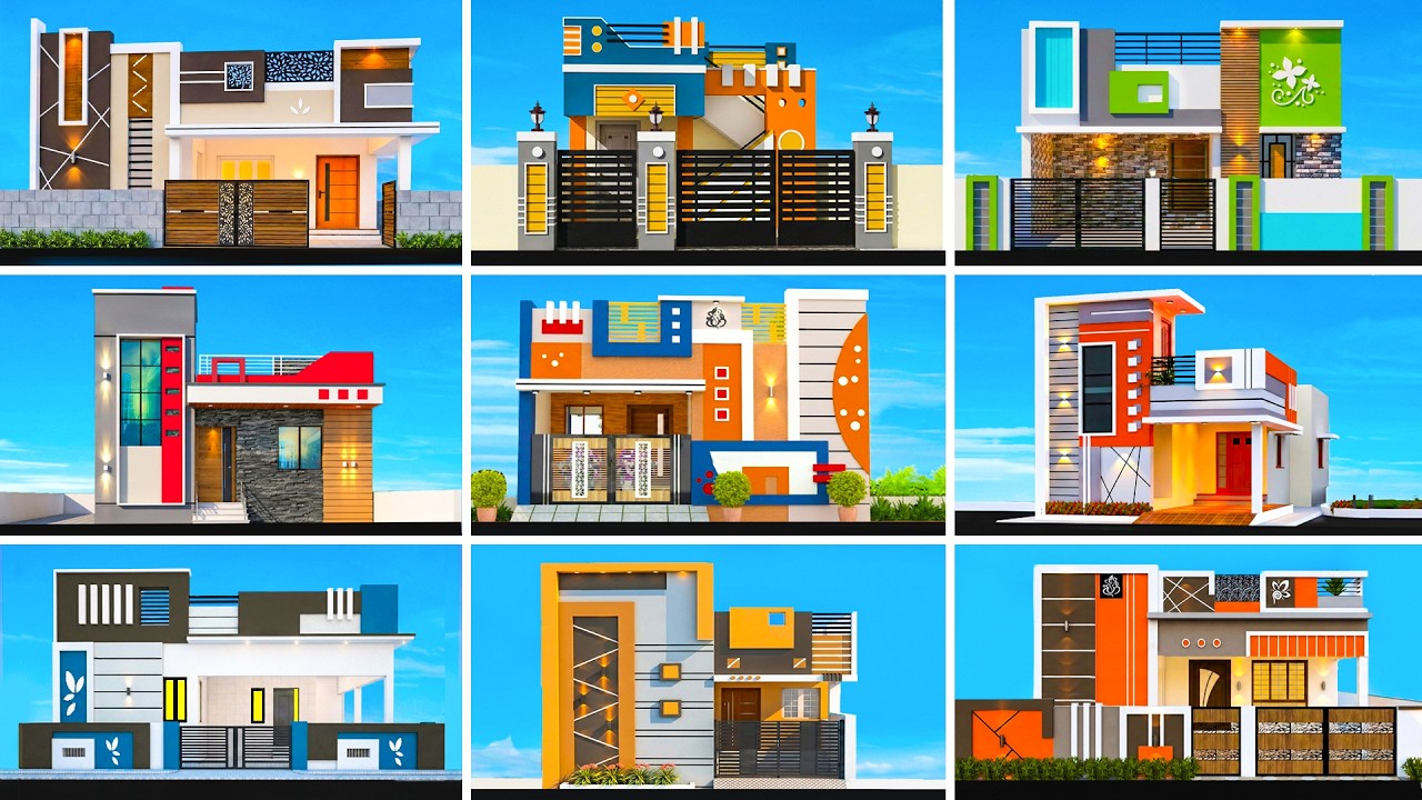 🏡 Более 25 потрясающих бюджетных вариантов дизайна фасадов небольших домов (до 2026 года) 💖 Проек...