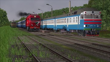 Grodno Route Open Rails Timetable Test