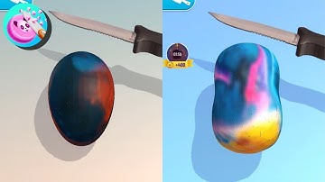 ASMR Cutting game! Relaxing sounds! Satisfying ASMR Video (Part 149)