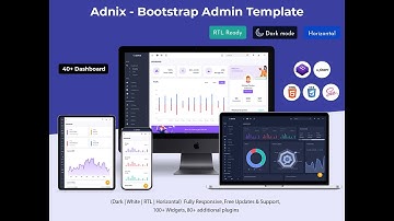 Bootstrap Admin Templates Dashboard – Adnix