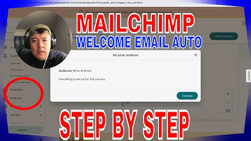 ✅  How To Setup MailChimp Welcome Email Automation 🔴