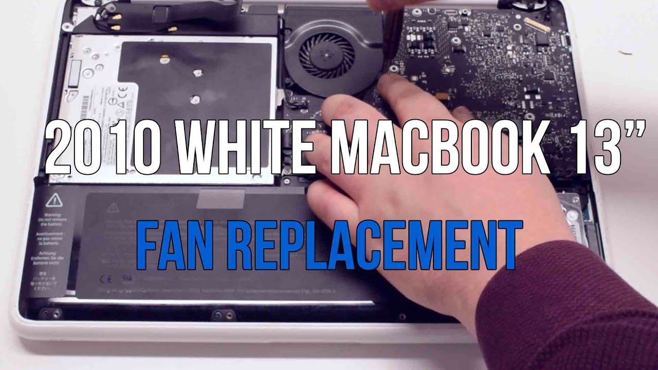 10 White Macbook A1342 Fan Replacement Youtube