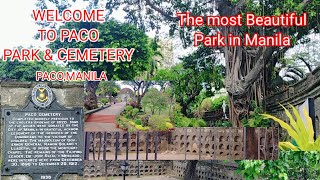 KALAW AVENUE TO PACO PARK \& CEMETERY PACO MANILA PHILIPPINES WALKING TOUR