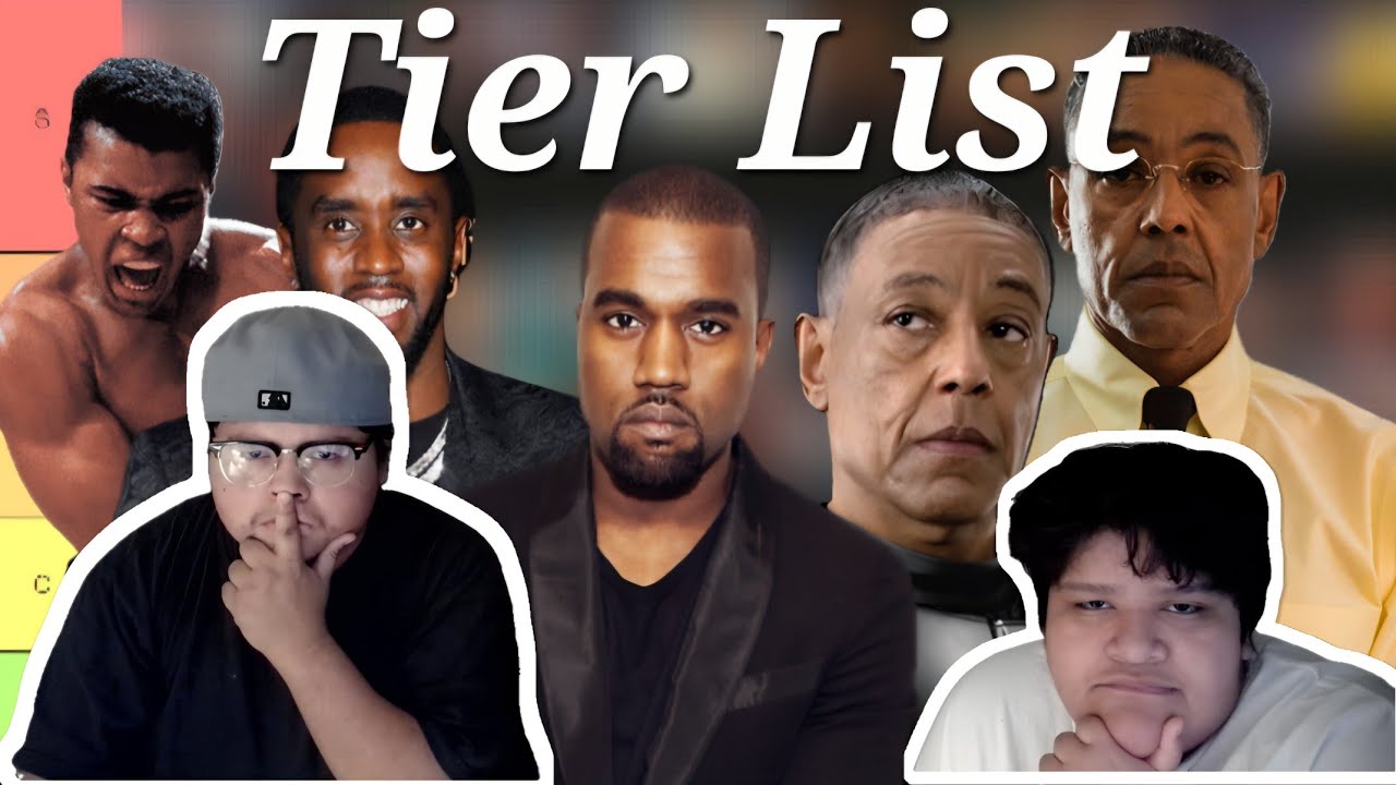 Ranking every black person we could think of (We are not racist i promise🙏)
