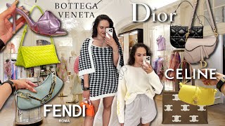 LUXURY SHOPPING VLOG 2022  DISCOUNTED DESIGNER BRANDS FT FENDI, GUCCI,  PRADA & BALENCIAGA! 