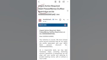HDFC Bank Account Debit Freeze ho Gaiya #hdfcbank #debitfreezeaccount #bankingwithkaran