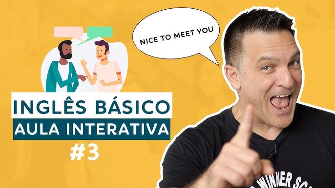 COMO FALAR O BÁSICO EM INGLÊS - AULA INTERATIVA #06 COM QUIZ 