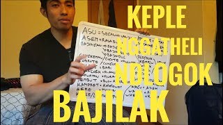 Hallo kawan..jumpa lagi dalam belajar bahasa jawa..kali ini ada banyak
kata makian jawa...yang tertarik silahkan di lihat..di like..di
shar...
