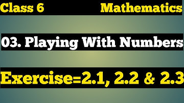playing with numbers ( Exercise=.3.1,3.2 & 3.3)