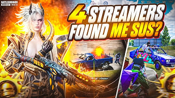 4+ Pro Streamer’s Found me SUS‼️ Zodd vs 4 Streamer’s in Conqueror Lobby🔥 - Fastest 1v4 Clutches