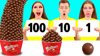 ชาเลนจ์อาหาร 100 ชั้น | การต่อสู้ที่กินได้ PaRaRa Challenge