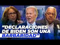 ANÁLISIS DEL CONFLICTO DE EE.UU., PALESTINA E ISRAEL: BIDEN DICE NO ES UN GENOClDlO