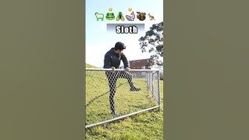 How different animals get over a fence with emojis.🤣 #shorts #america #american