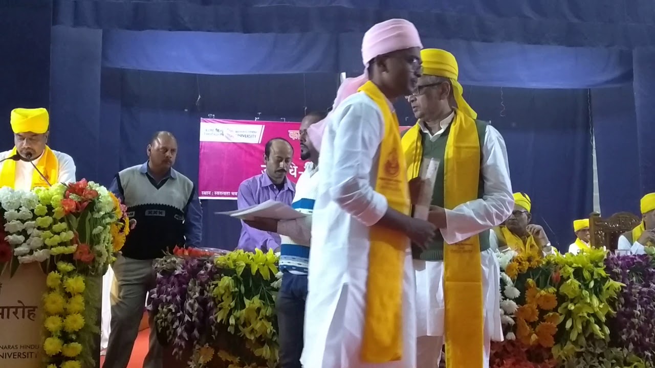 Geography (Hons.) Arts201417 batch 100th convocation BHU YouTube