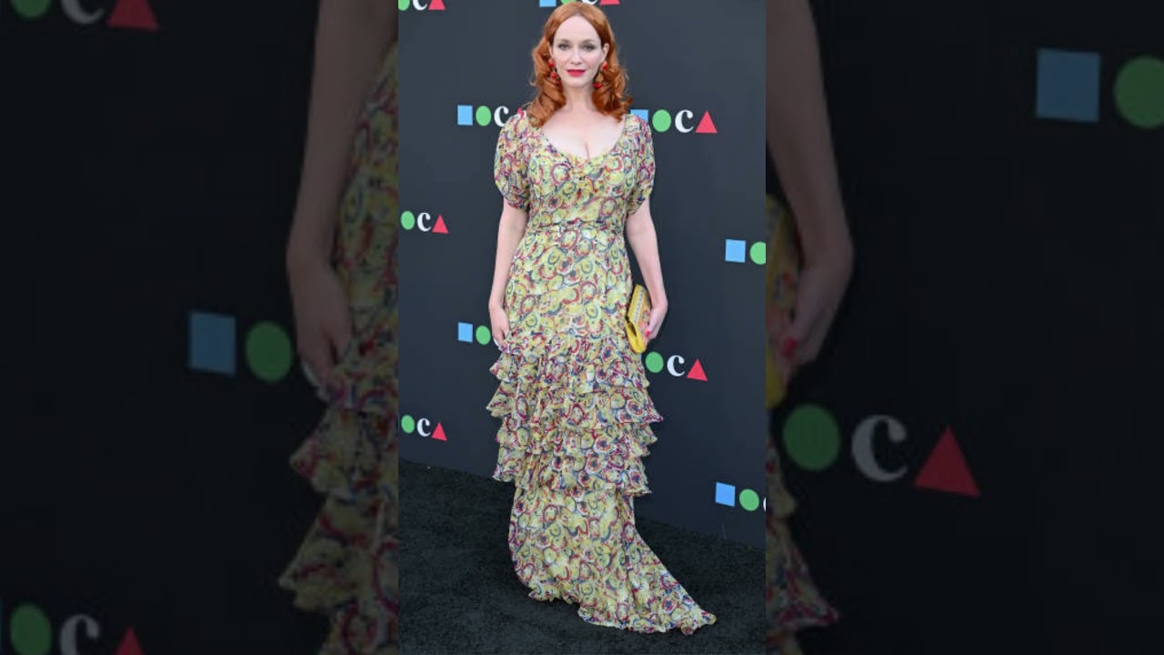 Actress Christina Hendricks in 13 Amazing Looks - #Shorts