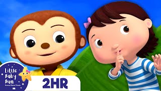 Hide And Seek Song! + 2 HOURS of Nursery Rhymes and Kids Songs | Little Baby Bum