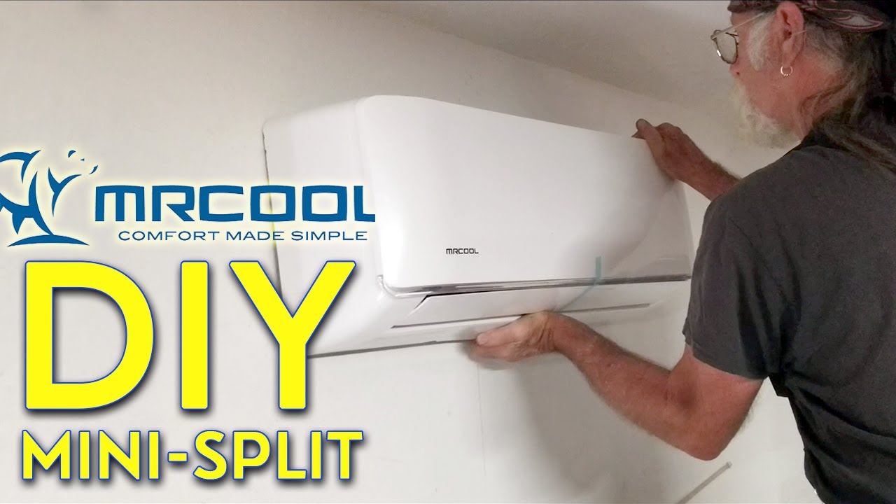 Mr Cool Diy Mini Split Airconditioner Youtube 