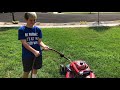 Kid Temper Tantrum Puts Water Inside Lawn Mower - Daddy Cries [ Original ]