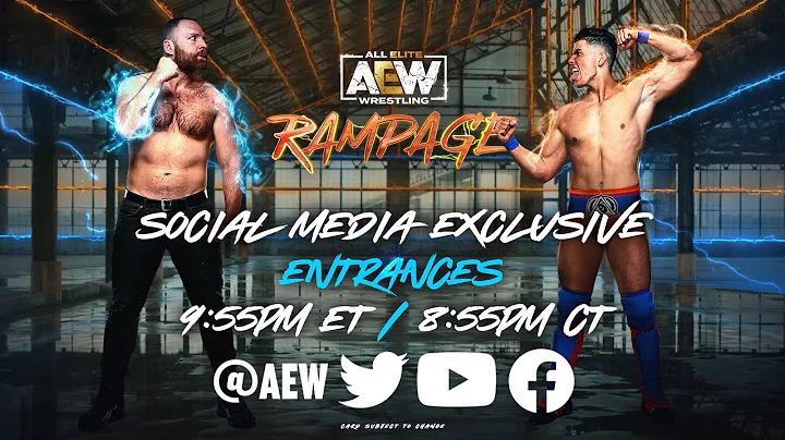 Exclusive: Sammy Guevara & Jon Moxley Make Their AEW Rampage Entrances | 12/16/22