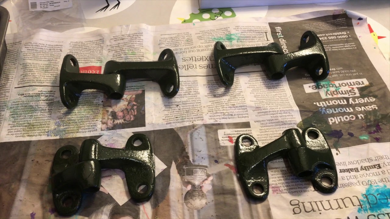 Series 2A Land Rover Door Hinge Refurb YouTube