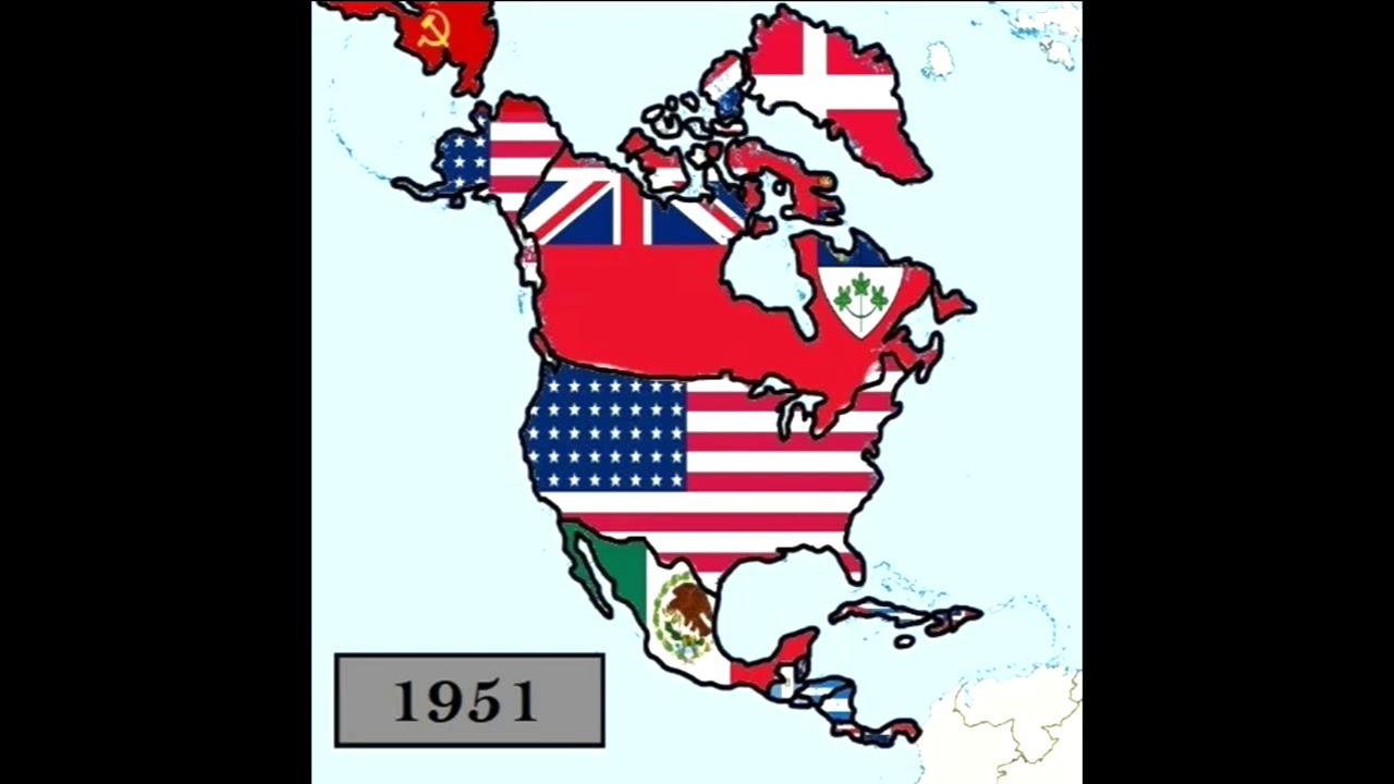 100 Year Timeline of North America (1920-2020) 