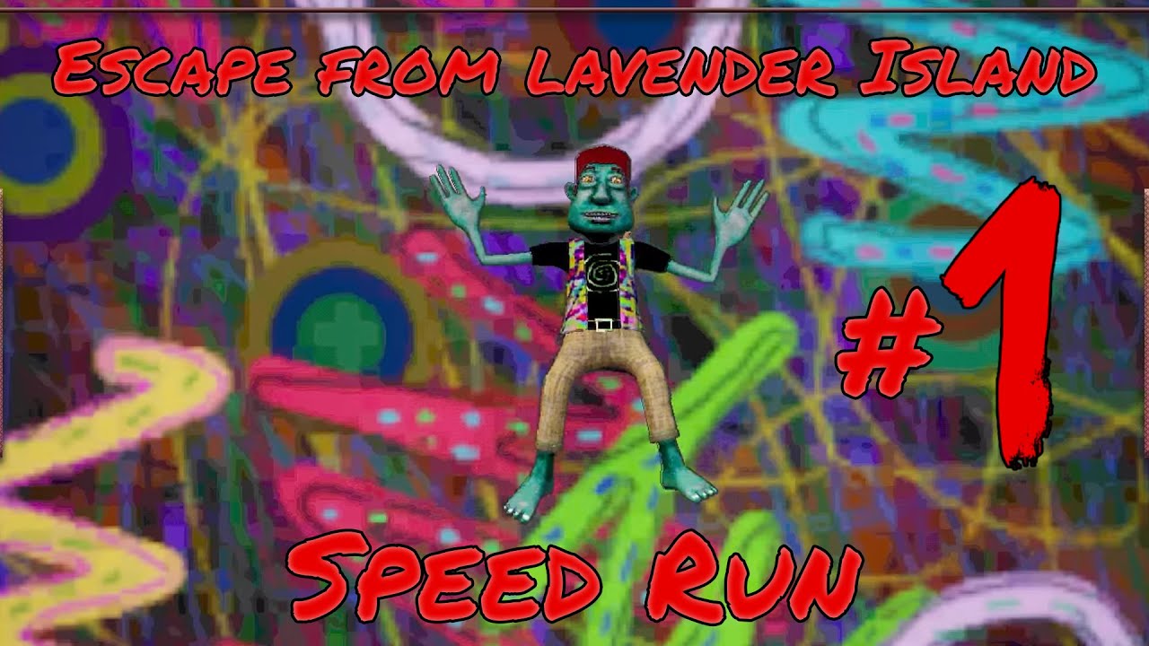 Escape From Lavender Island Speedrun - Trying Charlie's competition #2